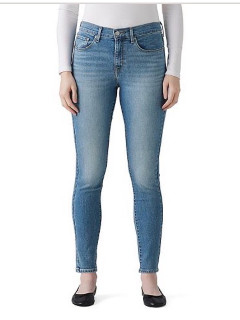 Levi’s Classic Mid Rise Skinny Jeans 14